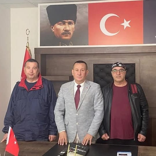 Beyazay Derneği Çorlu Şubesi - Anahtar Parti İlçe Başkanı İle Görüşme
